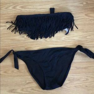 Fringe Lspace bathing suit